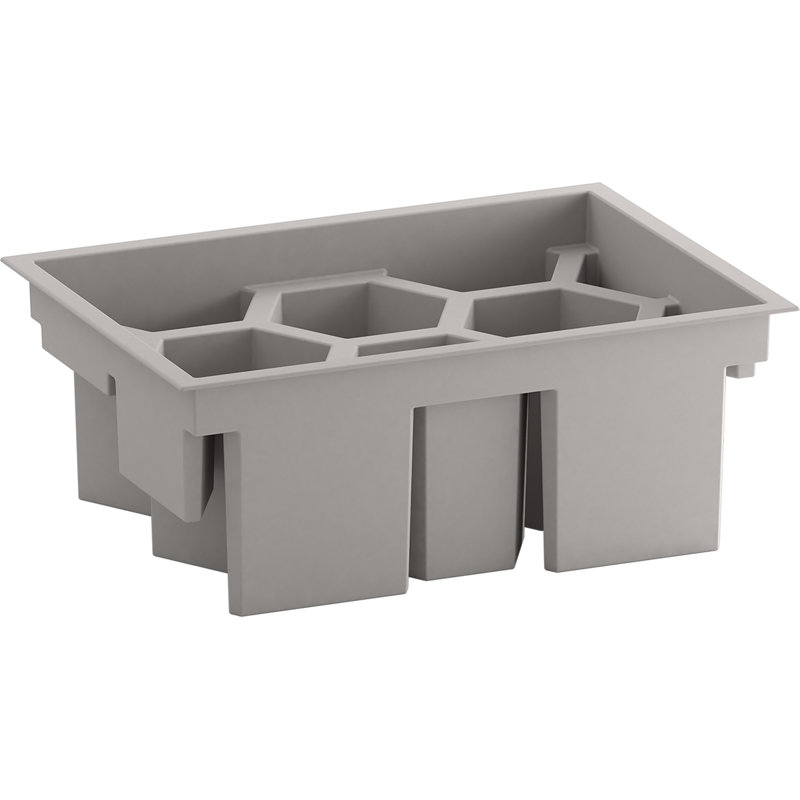 5.18'' H x 9.68'' W x 5.18'' D Drawer Organizer Set
