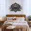 Décoration murale 3D Mandala Lotus en métal-101575660-101575658