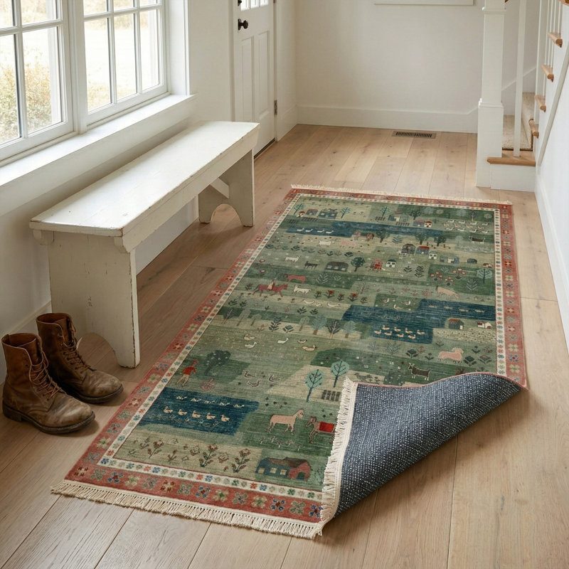 Tapis d'intérieur / extérieur ims Whimsical Farmstead