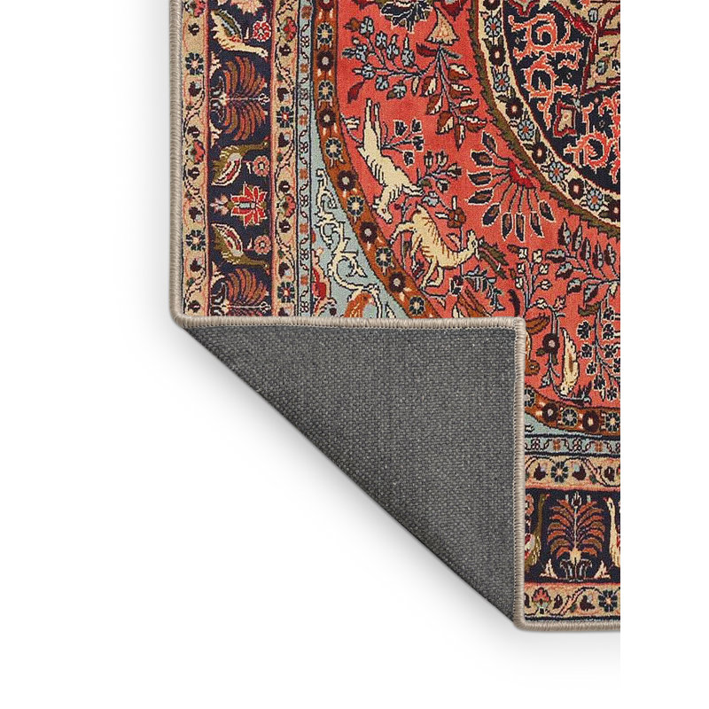 Ycatapom Oriental Indoor Rug, Rectangle 2' x 5'