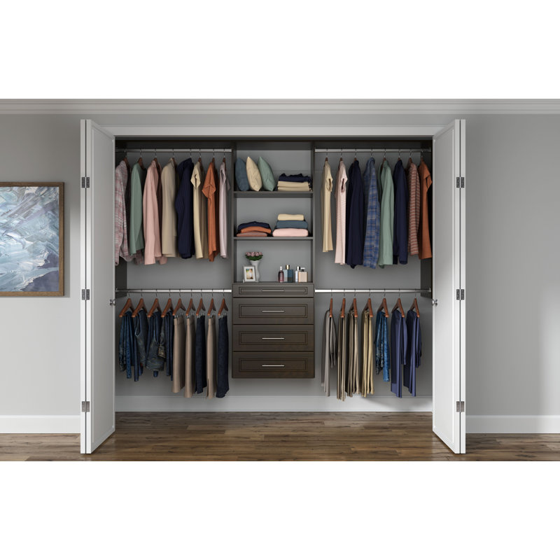 Demi Manufactured Wood Drawer, Truffle