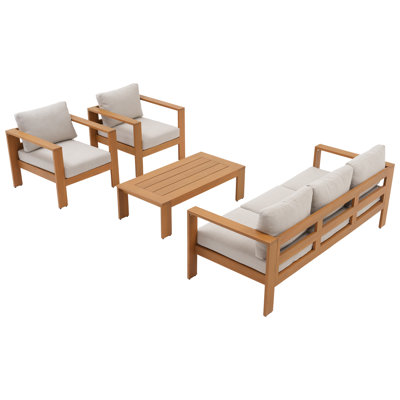 Naylor Eucalyptus Patio Seating Group