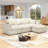 4-Seater Sectional Sofa Comfy Cloud Couch for Living Room, Modern Upholstered Modular Sectional Sofa Convertible Deep Seat Sofa, Removable & Washable Cushion Covers-287564821