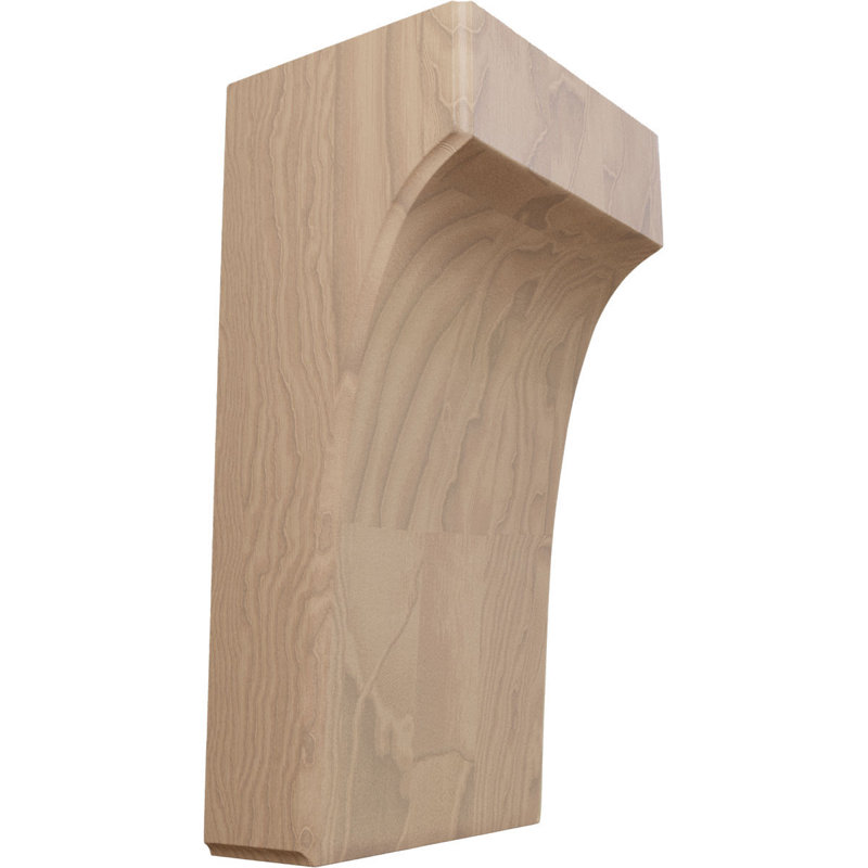 Support Clarksville, Acajou, 5.25" W x 4" D x 10" H