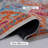 Cream Washable Rug 5X8 Area Rug (Cream, 5' X 8')-1088635049