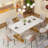 Keidenel Metal Base Dining Table-1798318633