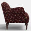 Fauteuil Bristol Ditsy Dahlia bourgogne-139336527-139336514