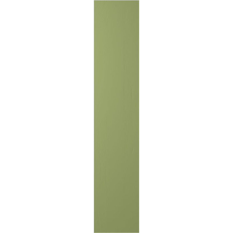 Deux volets à panneaux égaux Americano (par paire), 10 1/2", Vert mousse, 50"