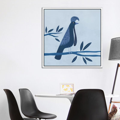Umbrellabird by Nic Squirrell - Print on Canvas