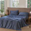 Drap plat 100% coton lavé MooMee-107894574-107894587