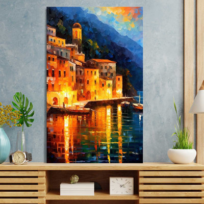 Côte d'Amalfi, Italie au crépuscule V2
