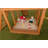 Timber Valley Swing Set with Wooden Roof-42309493-42325068