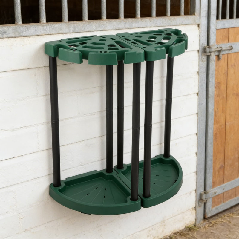 Support de rangement pour outils de coin pour le garage - Peut contenir jusqu'à 48 outils à long manche (paquet de 2)
