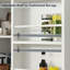 Armoire de rangement de coin pour garde-manger
