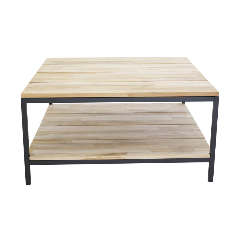 Caja 80cm Solid Wood Top Console Table