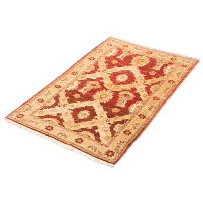 Finest Peshawar Ziegler Red Rug 3'2" x 5'3"