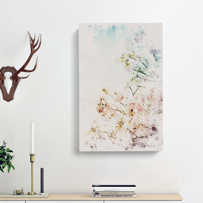 Pretty Pink Cherry Blossom Tree - Wrapped Canvas