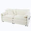Canapé surdimensionné en chenille-1162098880