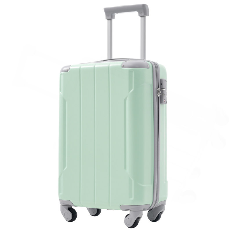 Ensemble de bagage à main 20 pièces 3 pièces avec roulettes, valise légère en ABS rigide pour les voyages Weedend, voyage d'affaires