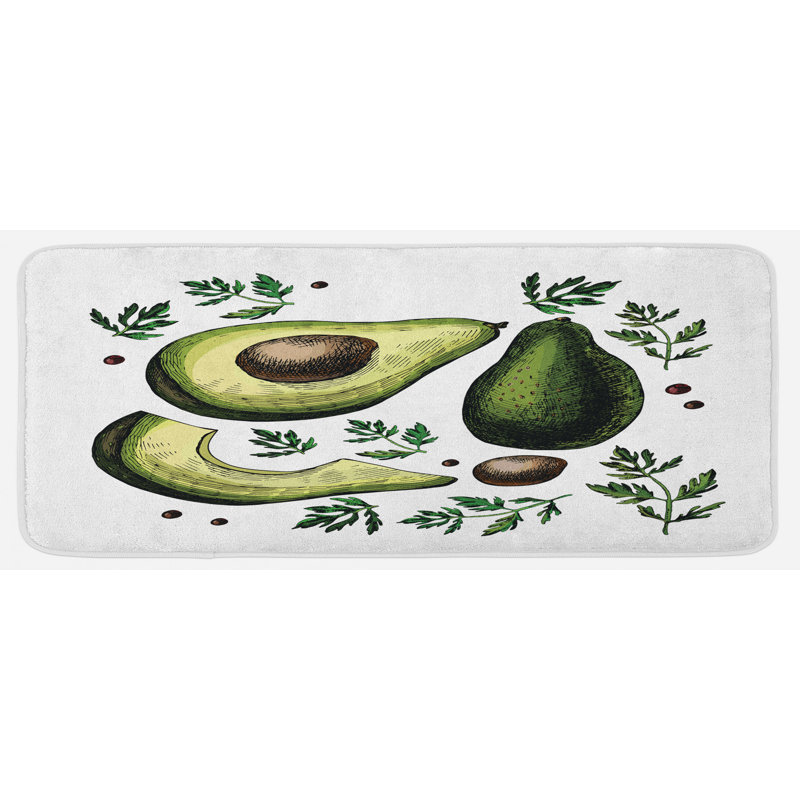 Tapis de cuisine Avocado