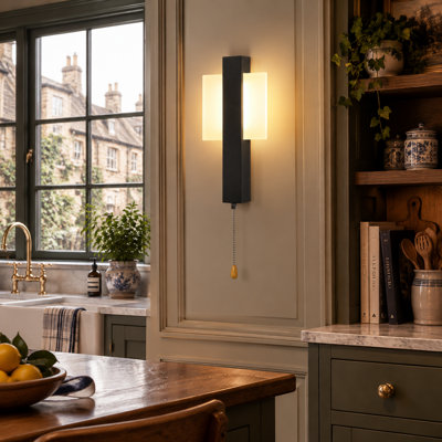 Iron Flush Mounted Sconce