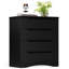 Commode 4 tiroirs l 28 po pour chambre ou salon-589016820