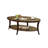Oval Coffee Table with Shelf (Single Pack)