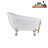 53.1'' x 25.6'' Soaking Acrylic Bathtub-72770156-76275075