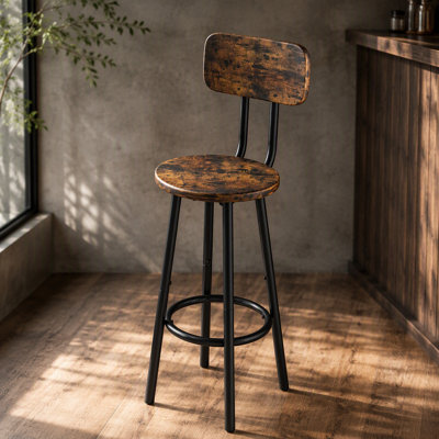 Ensemble de table de cuisine 5 pièces à hauteur de comptoir, table de bar avec 4 chaises