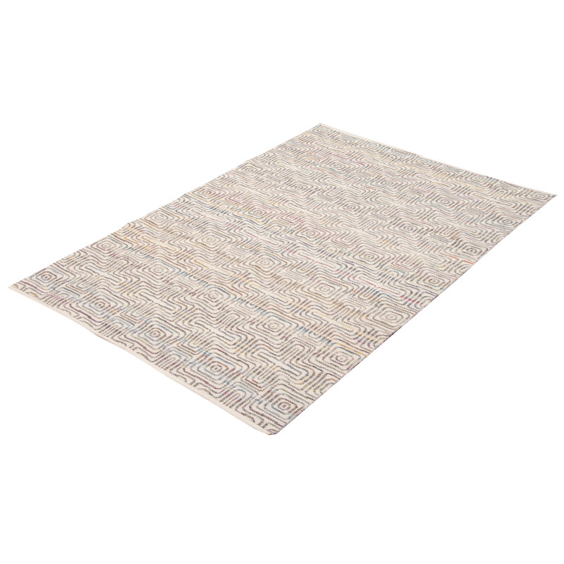 Wool Geometric Indoor Rug