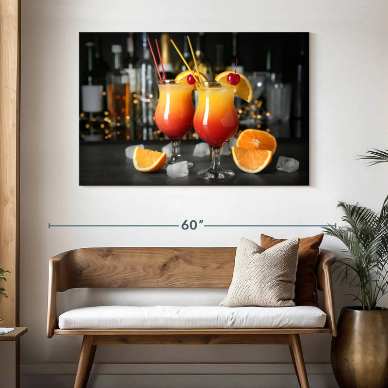 Cocktail de sexe à la plage, H 32 po x l 48 po
