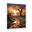 Baobab arbre surréel scène I - arbre baobab, art mural sur toile-97170897-97170898