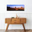 Monument Valley Tribal Park Arizona USA 1 Piece Wrapped Canvas Panoramic Wall Art-1104280645