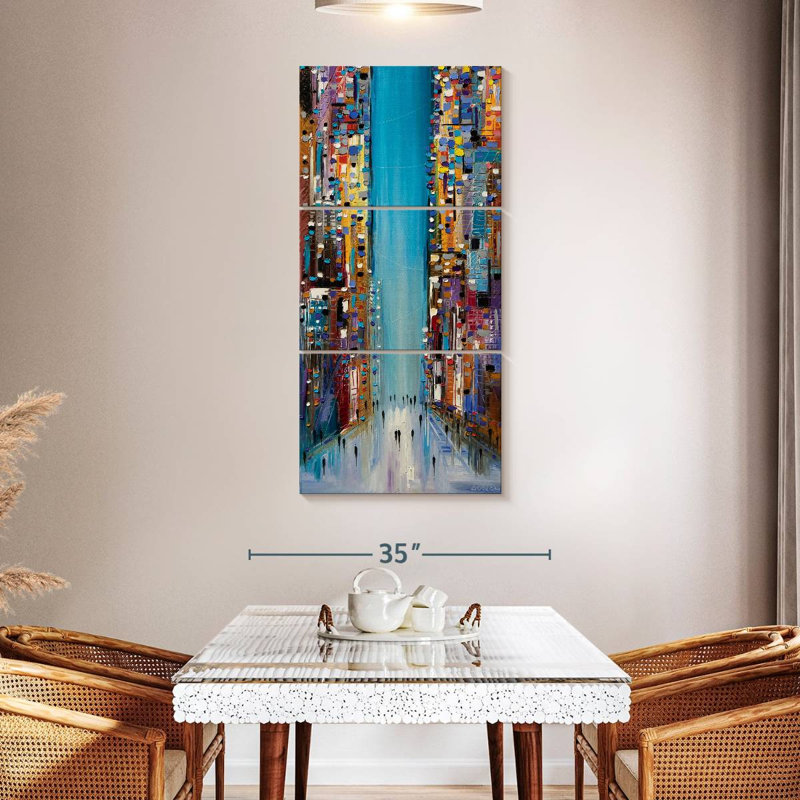 City Expression, 52" H x 24" W