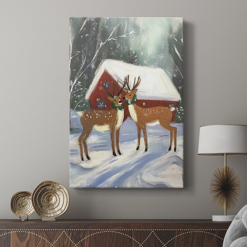 Art de Noël de Noël CDLxxi - galerie Cavas sur mesure, H 36 po x l 24 po