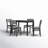 Bladyn 5 - Piece Solid Wood Dining Set-92611426