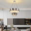 Lustre moderne en cristal à double couche K9