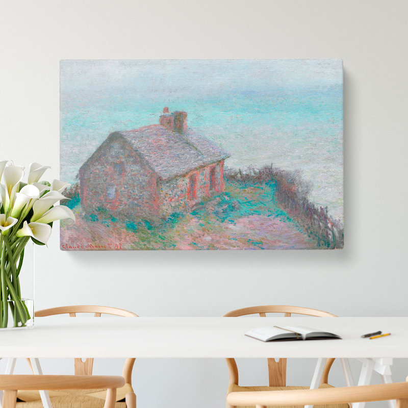 House At Varengeville by Claude Monet - Wrapped Canvas, 40cm H x 60cm W x 3cm D