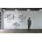 World Map Empty Modern Cities & Countries Wall Decor-1244891557