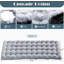 Lit de camp pliant avec matelas de 3,3 pouces à 2 côtés, lits de camping pliants avec sac de transport, portable-73018158