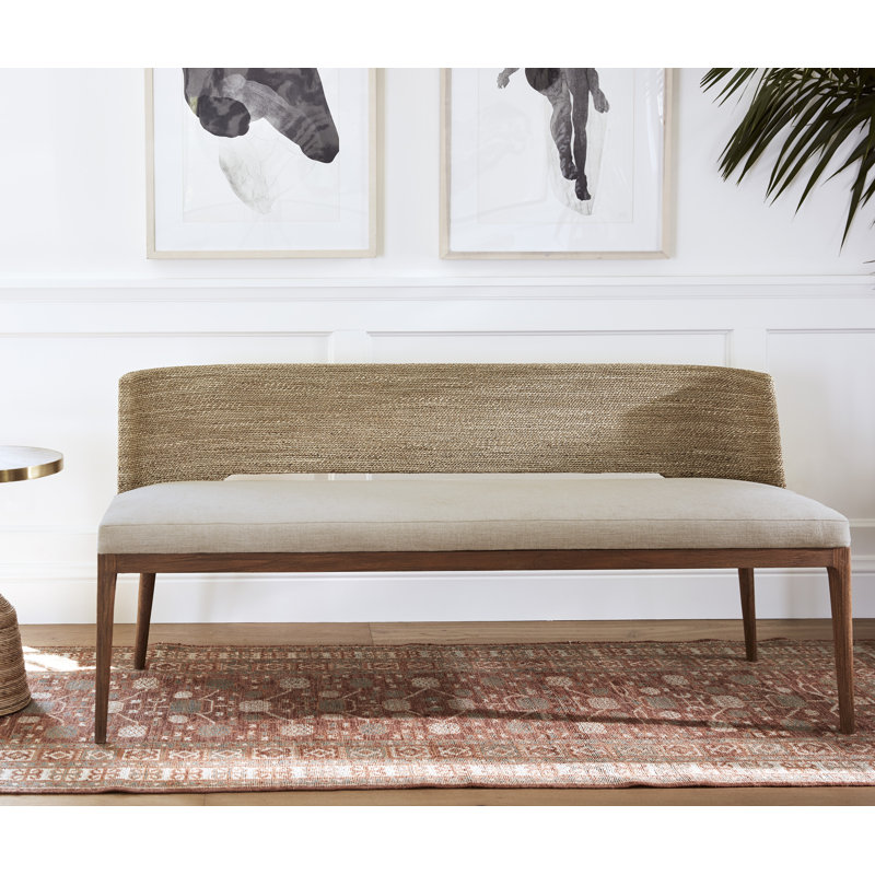 Amalfi Crypton® Upholstered Bench