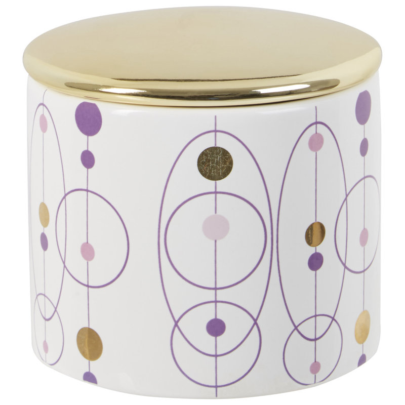 Weirton Ceramic / Porcelain Bathroom Storage Container