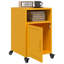 Quammen 36cm W Steel Bedside Table-474298739
