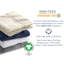 Ensemble de serviettes en coton biologique de 33, certifié GOTS et OEKO-TEX, 650 g / m², doux, à séchage rapide, absorbant, de qualité hôtelière-751581740