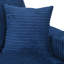 Chaise longue rembourrée avec porte-gobelets Victor Corduroy-1986462850