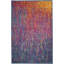 Tapis rose / mauve à motif abstrait Liia-32973669