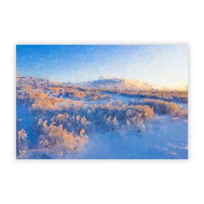 Winter Forest in Sweden - Frameless Print
