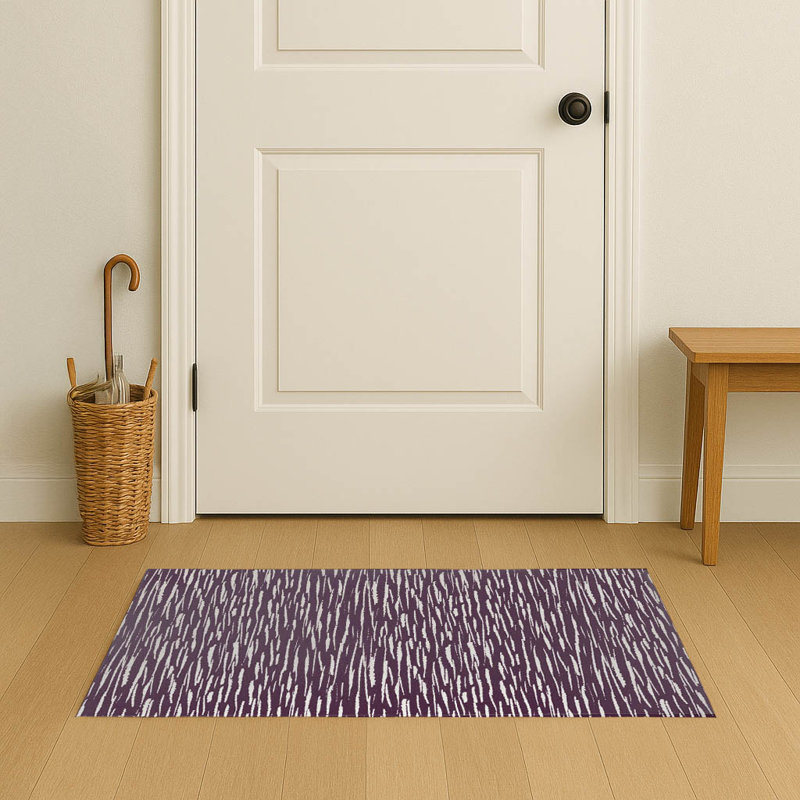 Paillasson Spectrum Strands, Eggplant, 36" W x 24" L