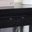Vitrine Led Led, vitrine antique avec tablettes réglables, vitrine de qualité rétro avec portes en treillis, bibliothèque élégante et armoire de rangement pour la décoration intérieure et l'organisation