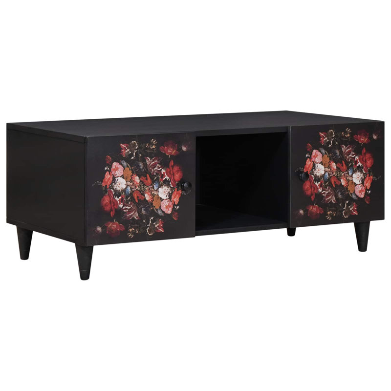 Solid Wood Coffee Table with Storage